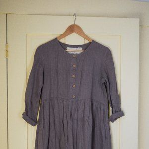 NotPerfect Linen MAMA Dress
